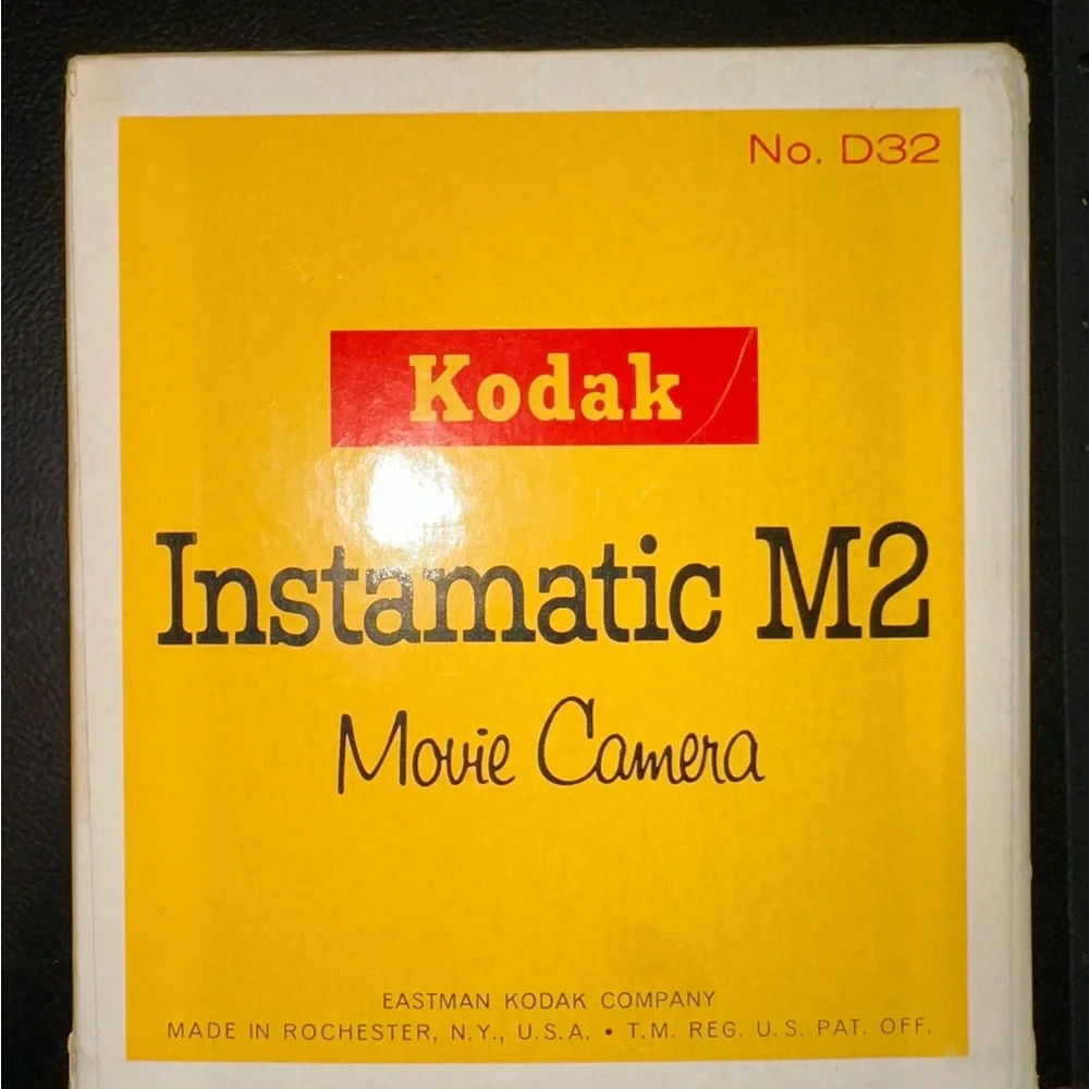 Kodak Instamatic M2 Super 8 Movie Camera